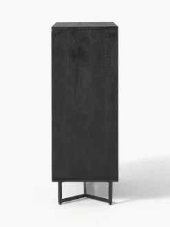 Chiffonnier Con Cajones Y Puertas De Madera De Mango Maciza Luca