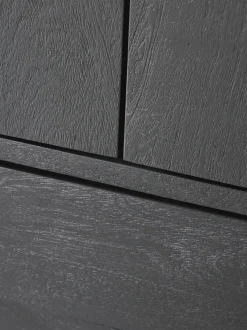 Chiffonnier Con Cajones Y Puertas De Madera De Mango Maciza Luca