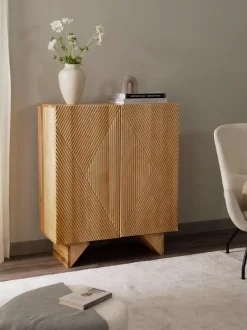 Chiffonnier De Madera Maciza De Fresno Louis