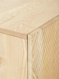 Chiffonnier De Madera Maciza De Fresno Louis