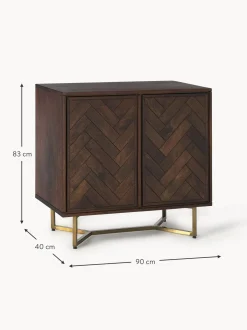 Chiffonnier De Madera Maciza Luca