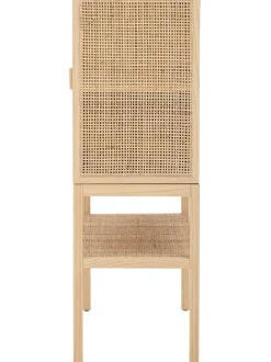 Chiffonnier De Madera Y Ratan Sanna