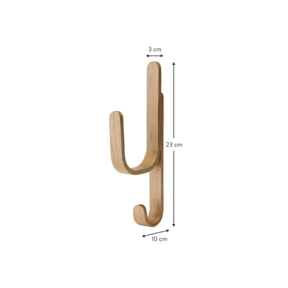 Colgador De Madera De Roble Woody
