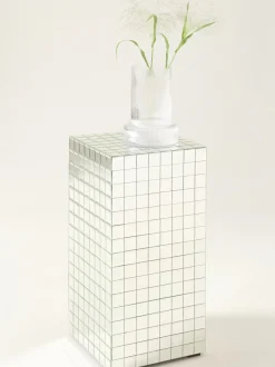 Columna Decorativa De Espejos Disco