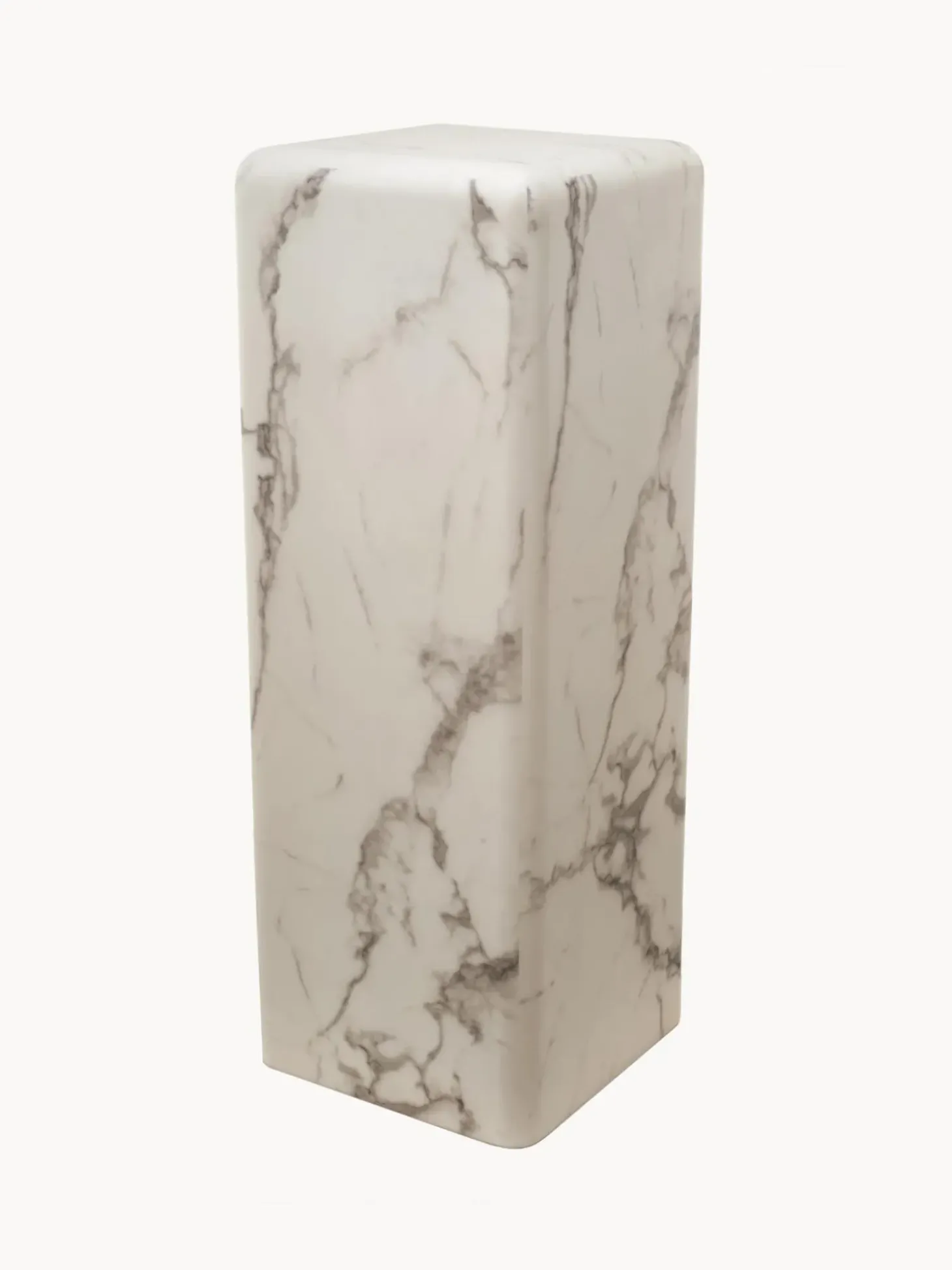 Columna Decorativa En Aspecto Marmol Look