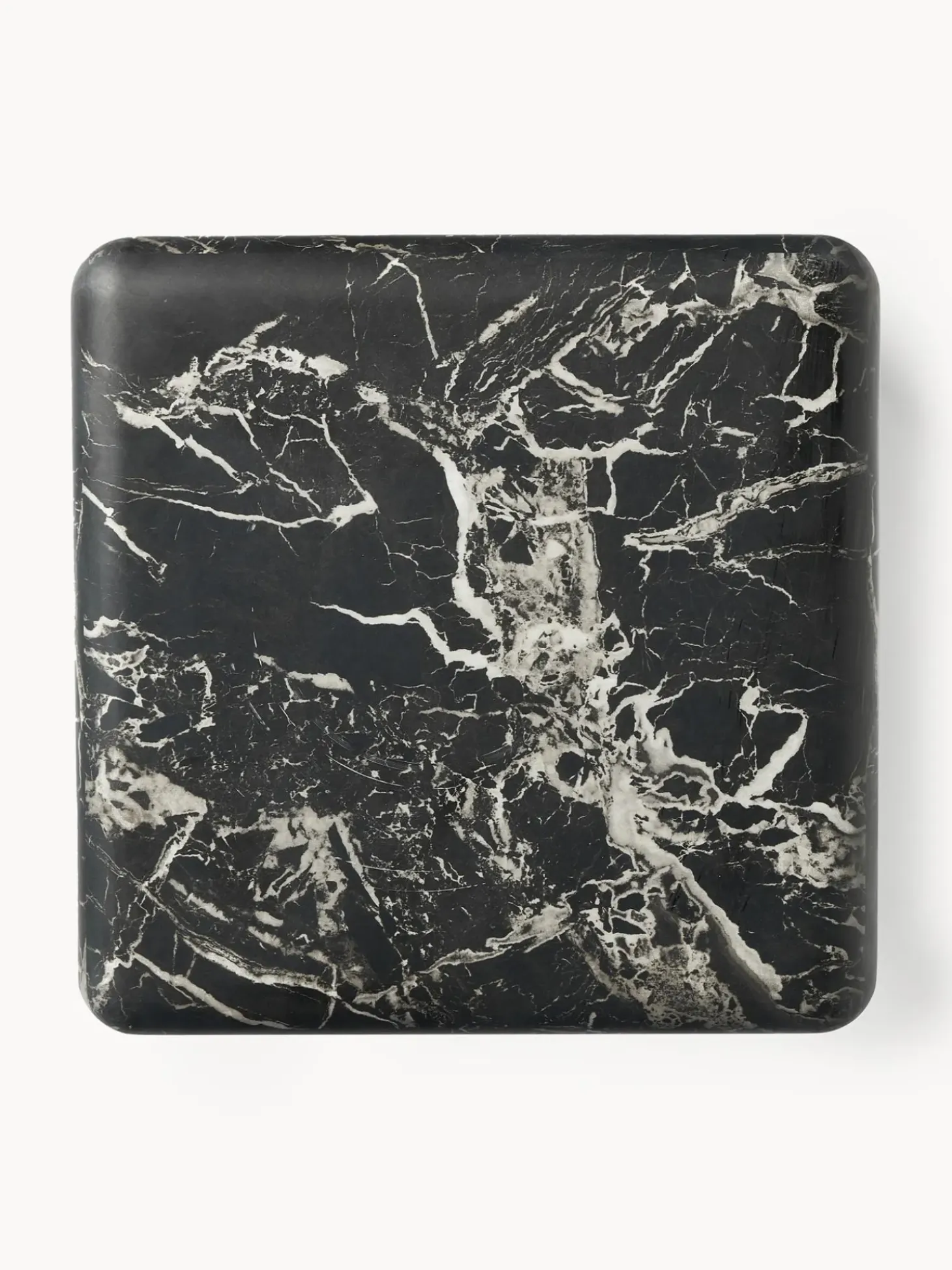 Columna Decorativa En Aspecto Marmol Look