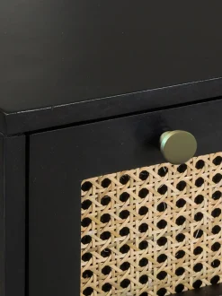 Comoda Cajonera Con Tejido Vienes Vienna