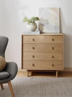 Comoda Con Cajones De Roble Diana