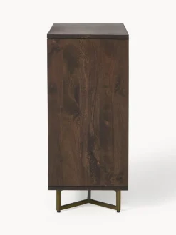 Comoda De Madera De Mango Con Cajones Luca