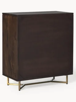 Comoda De Madera De Mango Con Cajones Luca