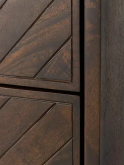 Comoda De Madera De Mango Con Cajones Luca