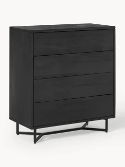 Comoda De Madera De Mango Con Cajones Luca