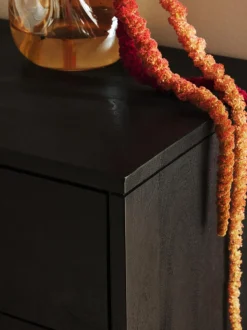 Comoda De Madera De Mango Con Cajones Luca