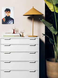 Comoda De Madera Sungkai Space Age