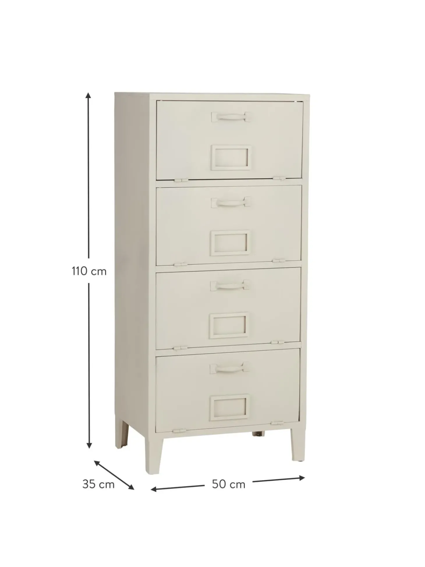 Comoda De Metal Barny