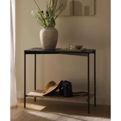 Consola De Madera De Mango Maciza June