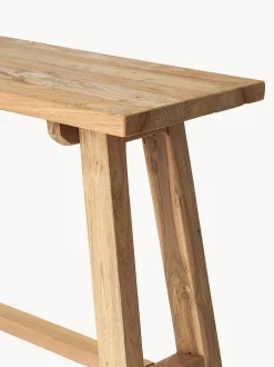 Consola De Madera De Teca Lawas