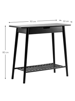 Consola De Recibidor Con Cajon De Bambu Noble