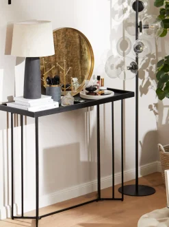 Consola De Recibidor De Madera Maciza Luca