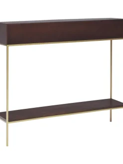 Consola De Recibidor De Madera Maciza Lyle