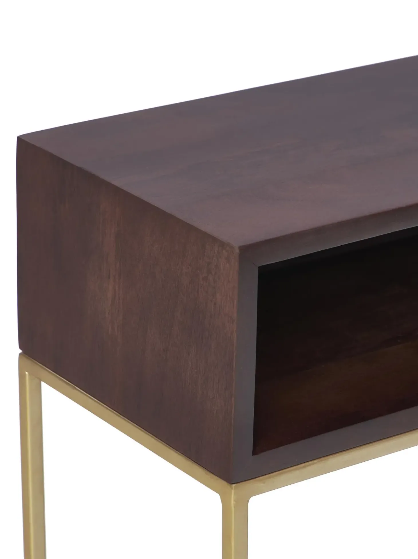 Consola De Recibidor De Madera Maciza Lyle