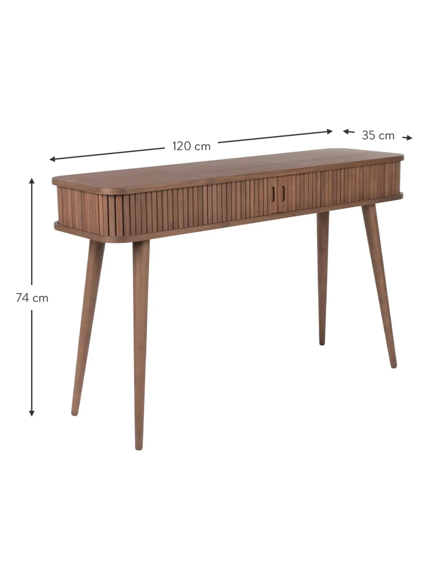 Consola De Recibidor De Madera Barbier