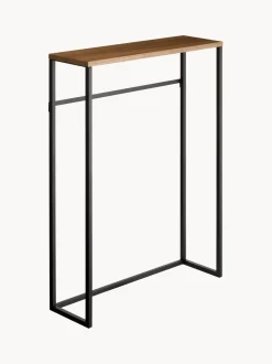 Consola Estrecha De Metal Con Ganchos Tower