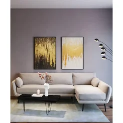 Cuadro En Lienzo Pintado A Mano Abstract