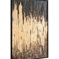 Cuadro En Lienzo Pintado A Mano Abstract