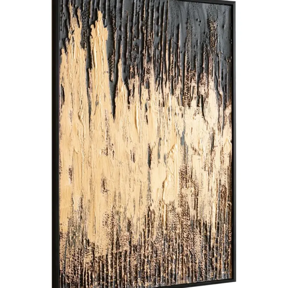 Cuadro En Lienzo Pintado A Mano Abstract