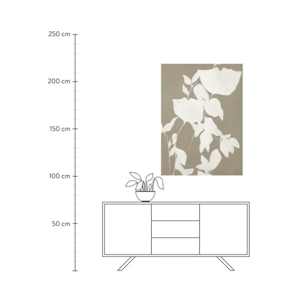 Cuadro En Lienzo Pintado A Mano Fortuna