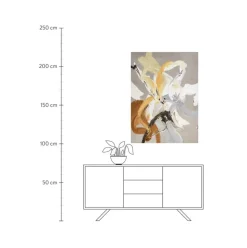 Cuadro En Lienzo Pintado A Mano Go Ahead