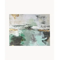 Cuadro En Lienzo Pintado A Mano Hillside