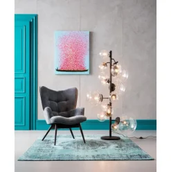 Cuadro En Lienzo Pintado Flower Boat