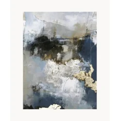 Cuadro En Lienzo Pintado A Mano Waterfall