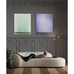 Cuadro Pintado A Mano Flower Boat