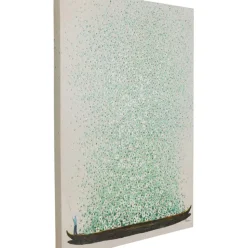 Cuadro Pintado A Mano Flower Boat