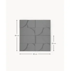 Decoracion De Pared De Madera Massimo, 4 Uds.