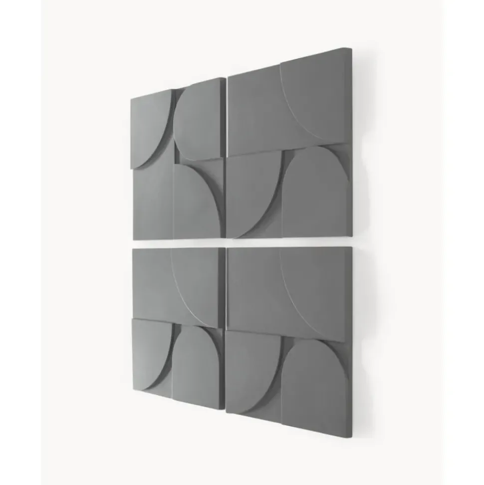 Decoracion De Pared De Madera Massimo, 4 Uds.