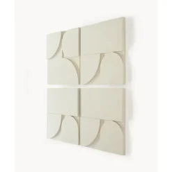 Decoracion De Pared De Madera Massimo, 4 Uds.