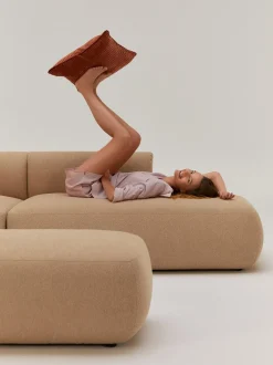 Divan Modular En Tejido Boucle Sofia