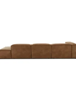 Divan Modular Grande De Cuero Reciclado Lennon