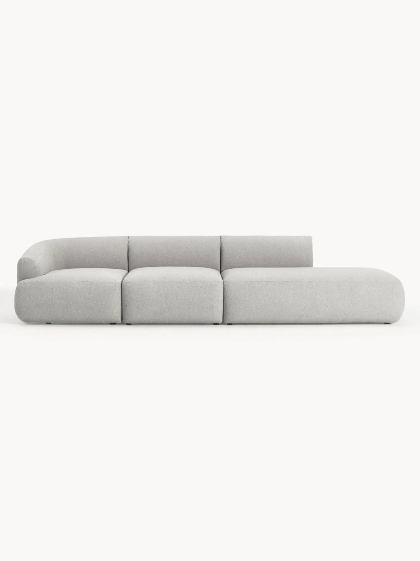 Divan Modular Grande En Tejido Boucle Sofia