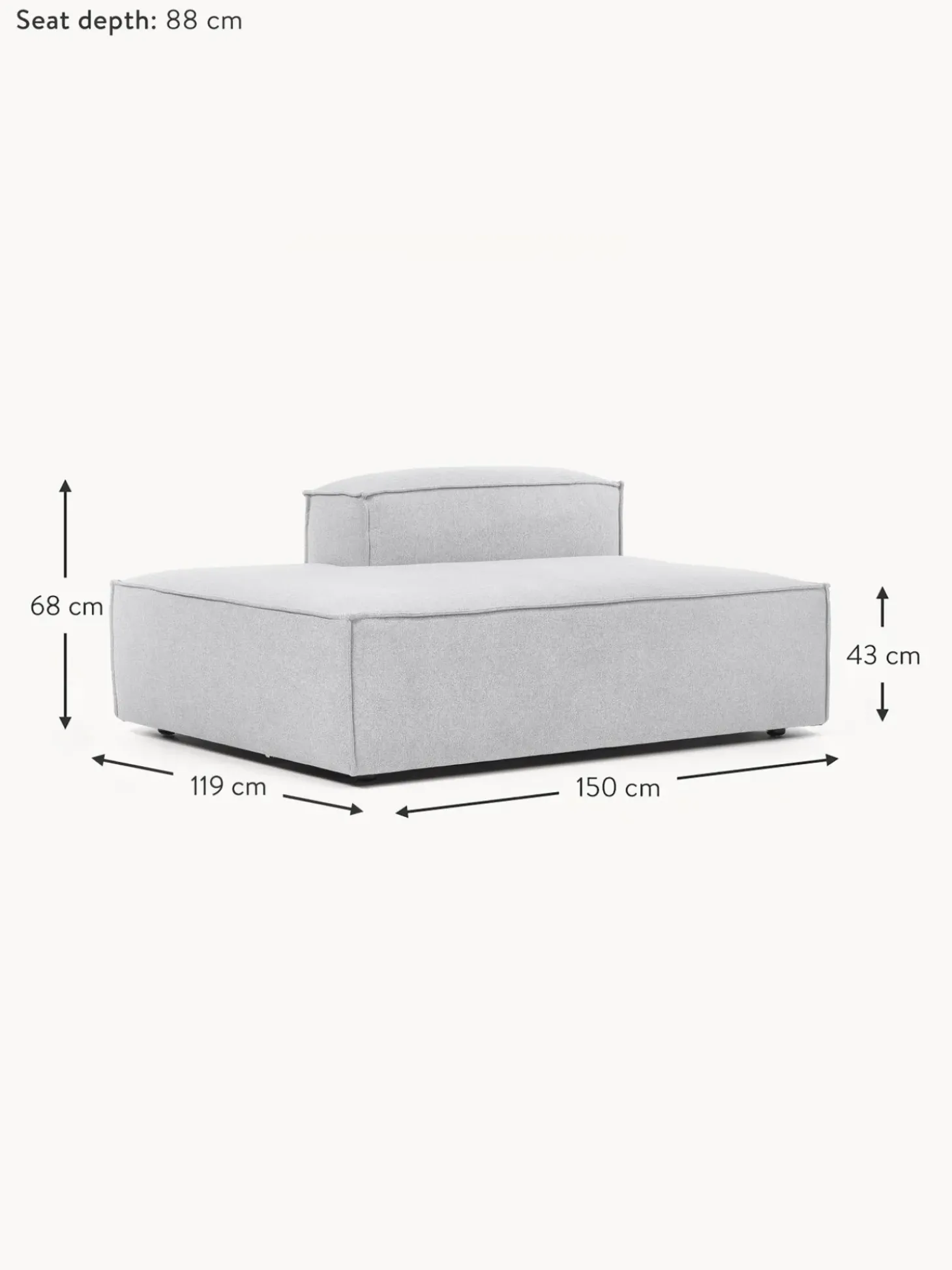 Divan Modular Lennon