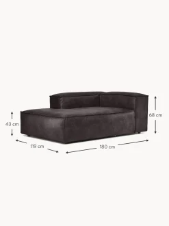 Divan Sofa De Cuero Reciclado Lennon