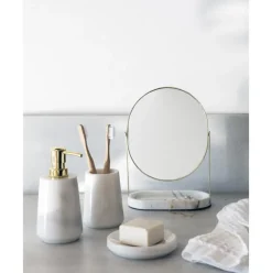 Dosificador De Jabon De Marmol Lux