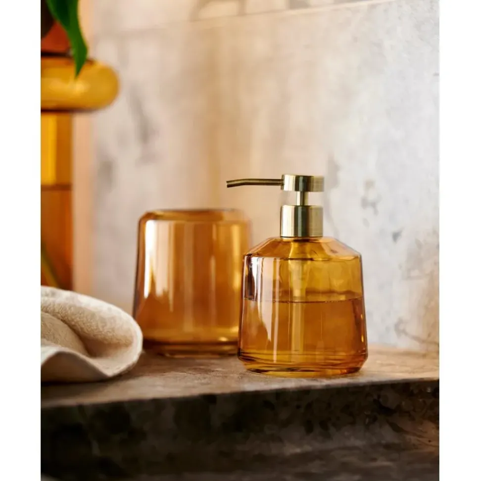 Dosificador De Jabon De Vidrio Vintage