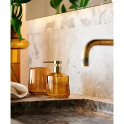 Dosificador De Jabon De Vidrio Vintage