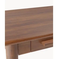 Escritorio Con Cajones De Madera De Mango Paul