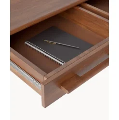 Escritorio Con Cajones De Madera De Mango Paul